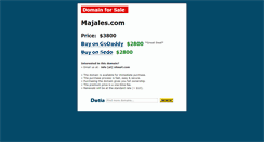 Desktop Screenshot of majales.com