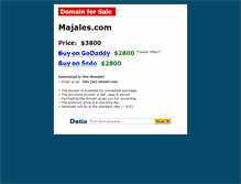 Tablet Screenshot of majales.com